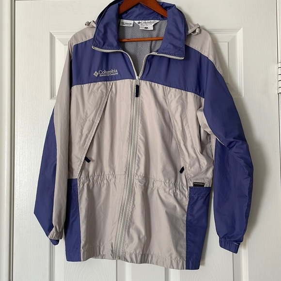 Columbia Women Windbreaker Jacket Lightweight Water Resistant Size Medium - Picture 1 of 10